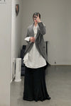 Marc le bihan double -neck shirt 2630 white